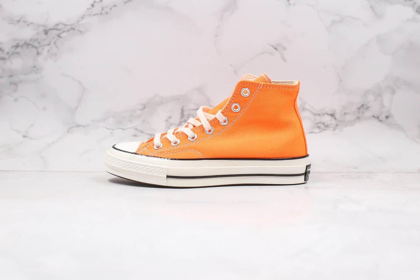 匡威Converse Chuck 70S公司级版本高帮帆布鞋橘子汽水橙色原盒原标正确硅蓝PU软中底