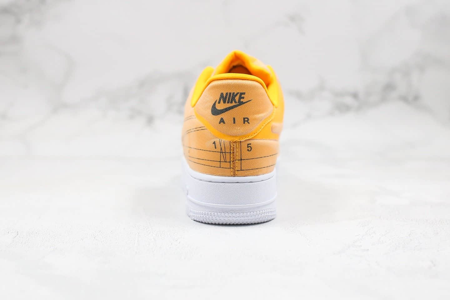 耐克Nike Air Force 1 LX Laser Orange纯原版本低帮空军一号图纸荧光橙配色内置气垫原盒原标 货号：CI3445-800