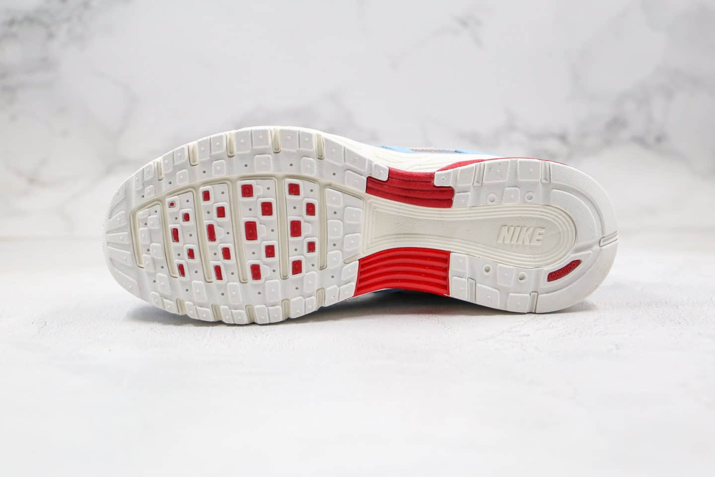 耐克Nike P-6000纯原版本复古老爹鞋蓝红色原盒原标原档案数据开发 货号：CK2961-131
