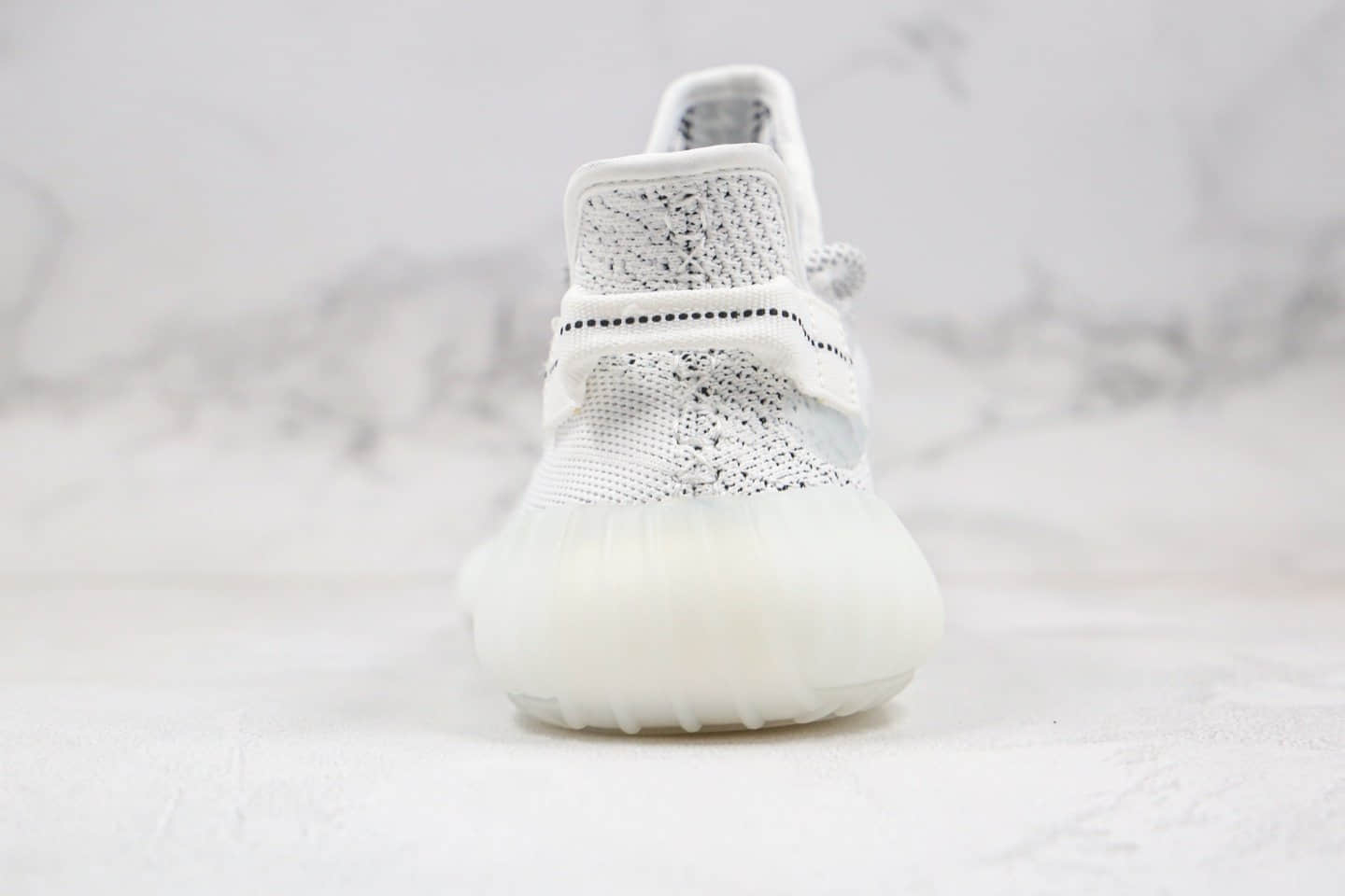 阿迪达斯Adidas Yeezy 350 V3 white water drop纯原版本椰子350V3新斑马水滴夜光天使内置真爆米花缓震大底 货号：FC9212