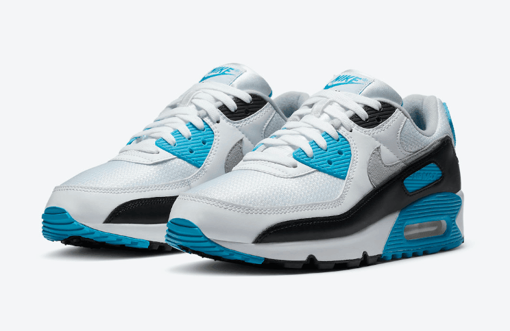 经典元年配色回归！全新Nike Air Max 90 OG“ Laser Blue”今夏登场！ 货号：CJ6779-100