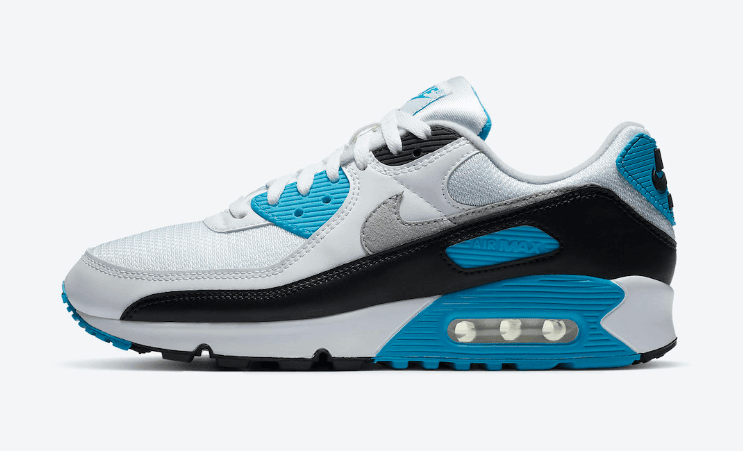 经典元年配色回归！全新Nike Air Max 90 OG“ Laser Blue”今夏登场！ 货号：CJ6779-100