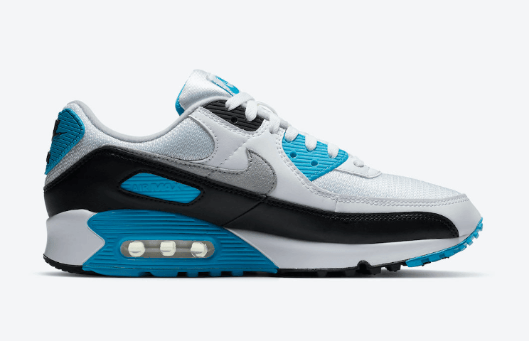 经典元年配色回归！全新Nike Air Max 90 OG“ Laser Blue”今夏登场！ 货号：CJ6779-100