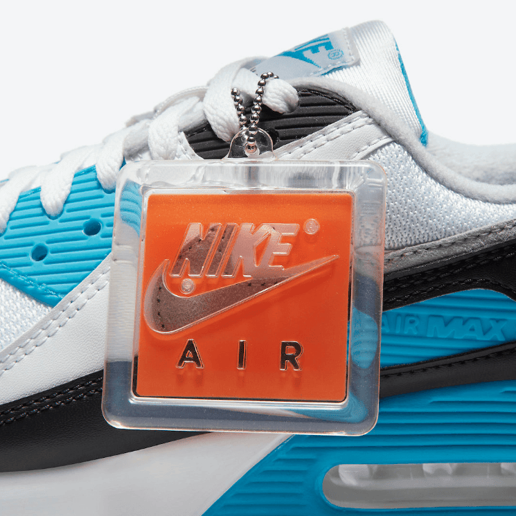 经典元年配色回归！全新Nike Air Max 90 OG“ Laser Blue”今夏登场！ 货号：CJ6779-100