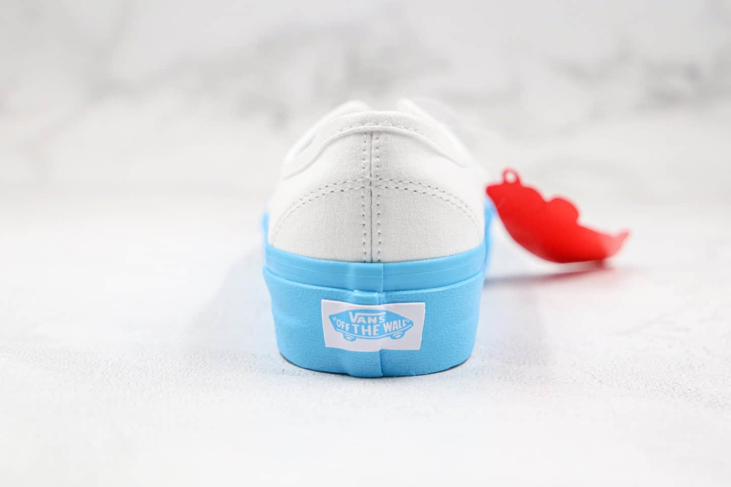 万斯Vans Og Authentic Lx公司级版本安纳海姆白蓝色低帮硫化板鞋原盒原标区别市面通货版本