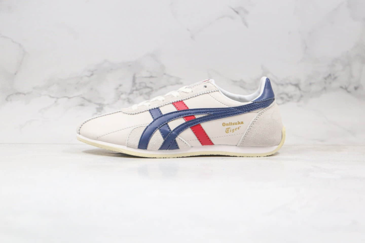 亚瑟士asics onitsuka tiger纯原版本低帮皮面鬼冢虎阿甘鞋型休闲鞋原