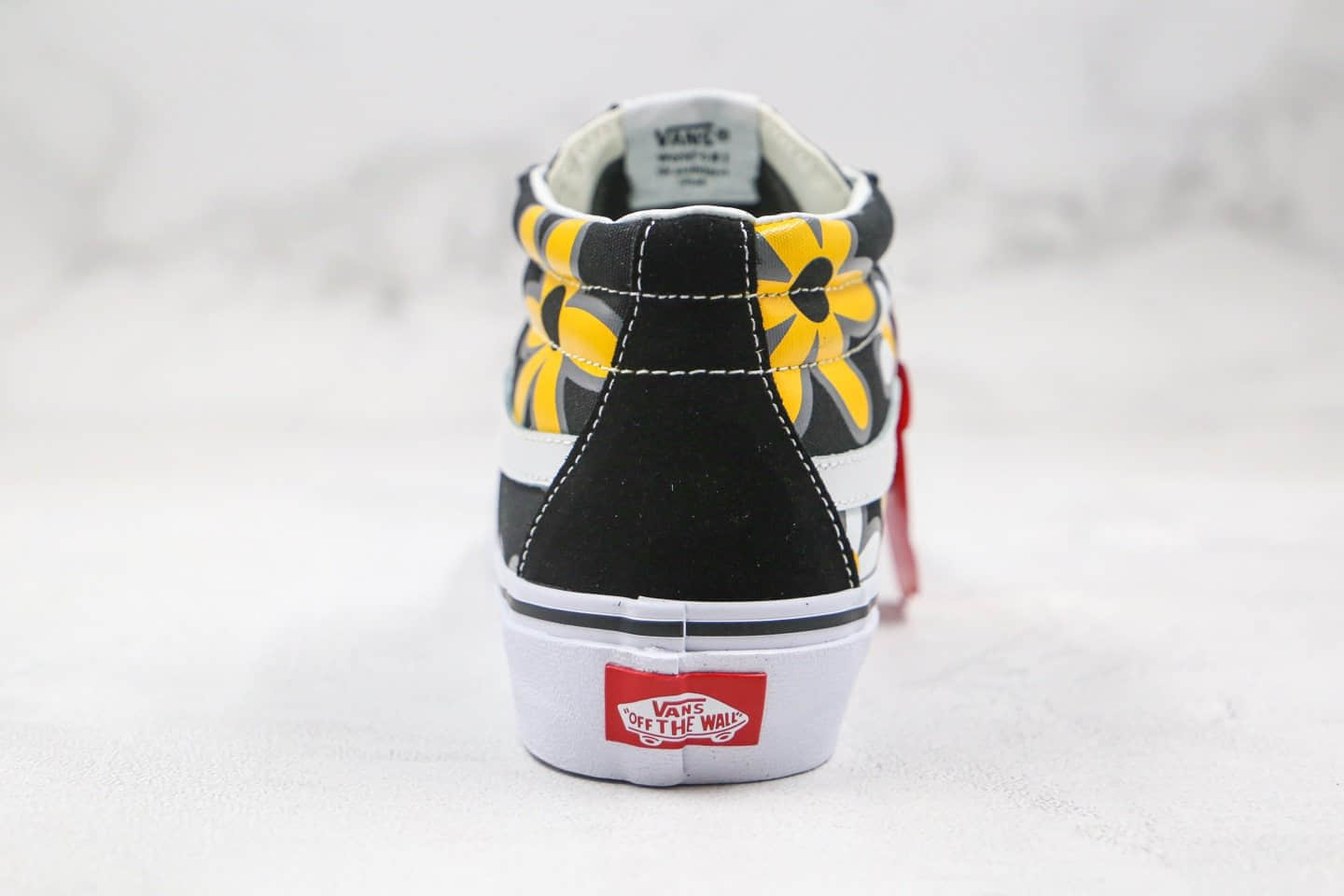 万斯Vans old SKOOL LX公司级版本中帮黑黄色小雏菊安纳海姆硫化板鞋原盒原标