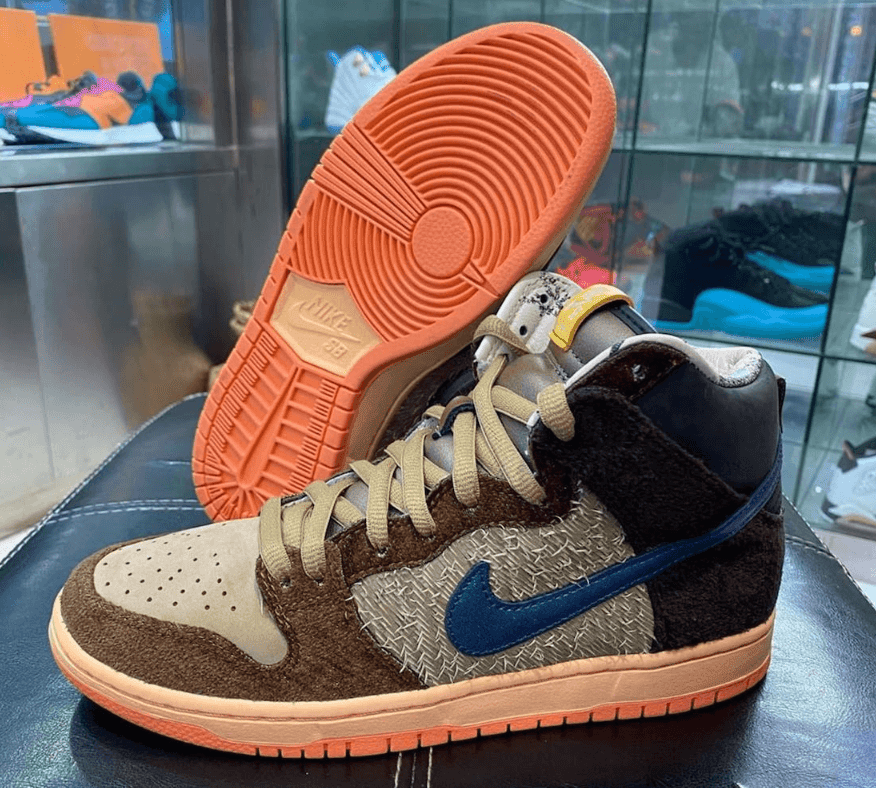 Concepts x Nike SB Dunk High野鸭配色最新实物曝光！今年十二月发售！ 货号：DC6887-200