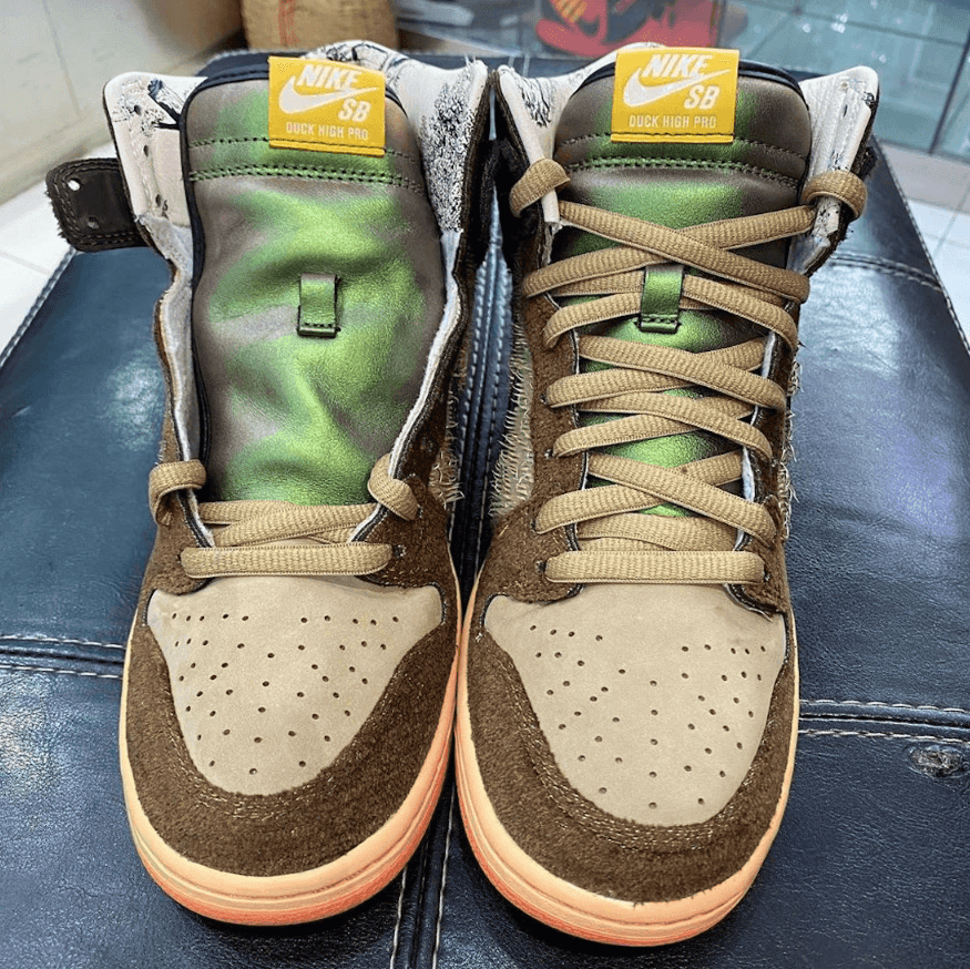 Concepts x Nike SB Dunk High野鸭配色最新实物曝光！今年十二月发售！ 货号：DC6887-200