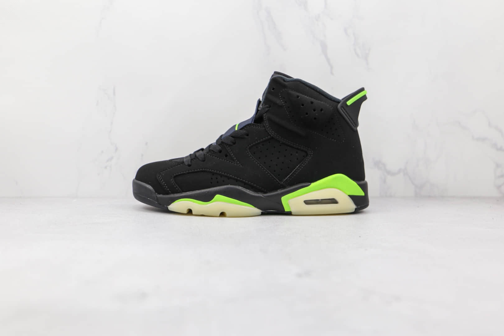 乔丹Air Jordan 6 Retro Electric Green纯原版本高帮电光绿AJ6篮球鞋原档案数据开发 货号：CT8529-003