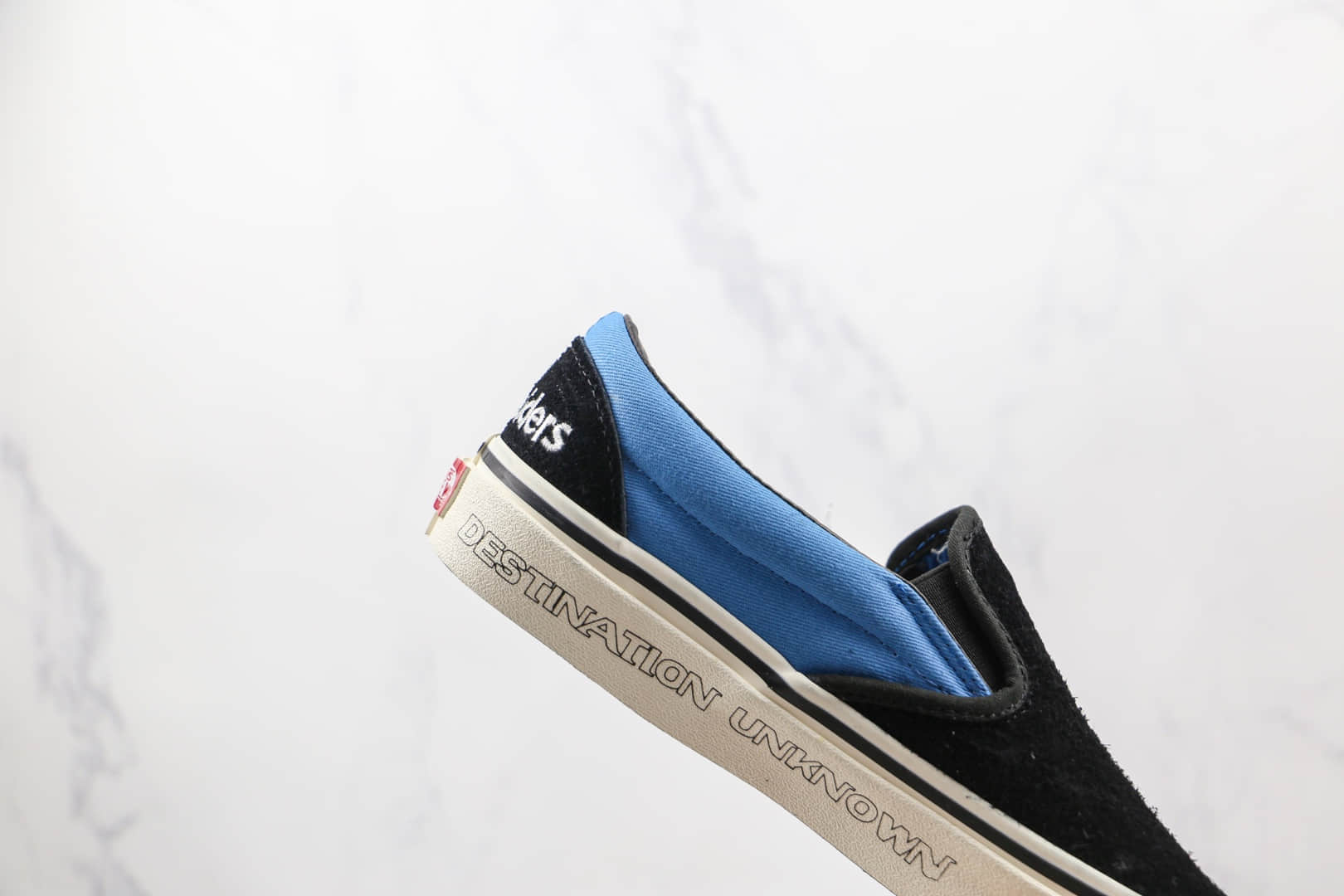 万斯Vans Authentic DX Liberaiders联名款公司级版本黑蓝色硫化麂皮帆布鞋原盒原标