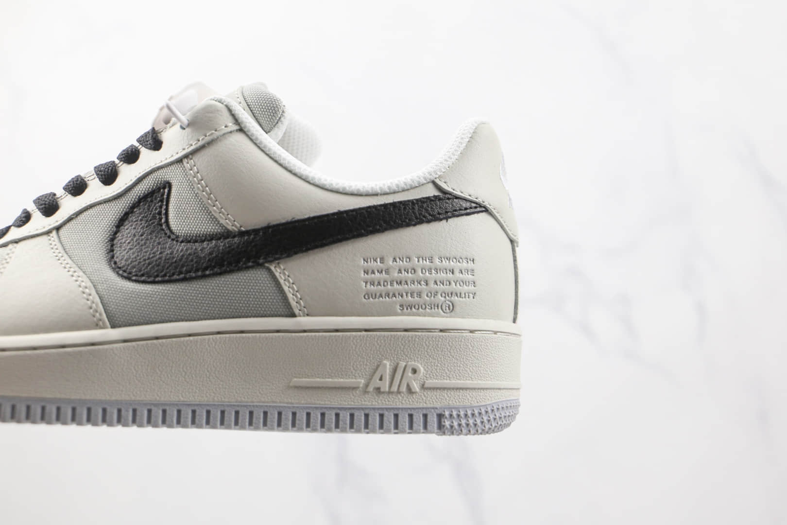 耐克Nike Air Force 1‘07 Low x GORE-TEX联名款纯原版本低帮空军一号米白灰色板鞋原盒原标 货号：DO2760-206