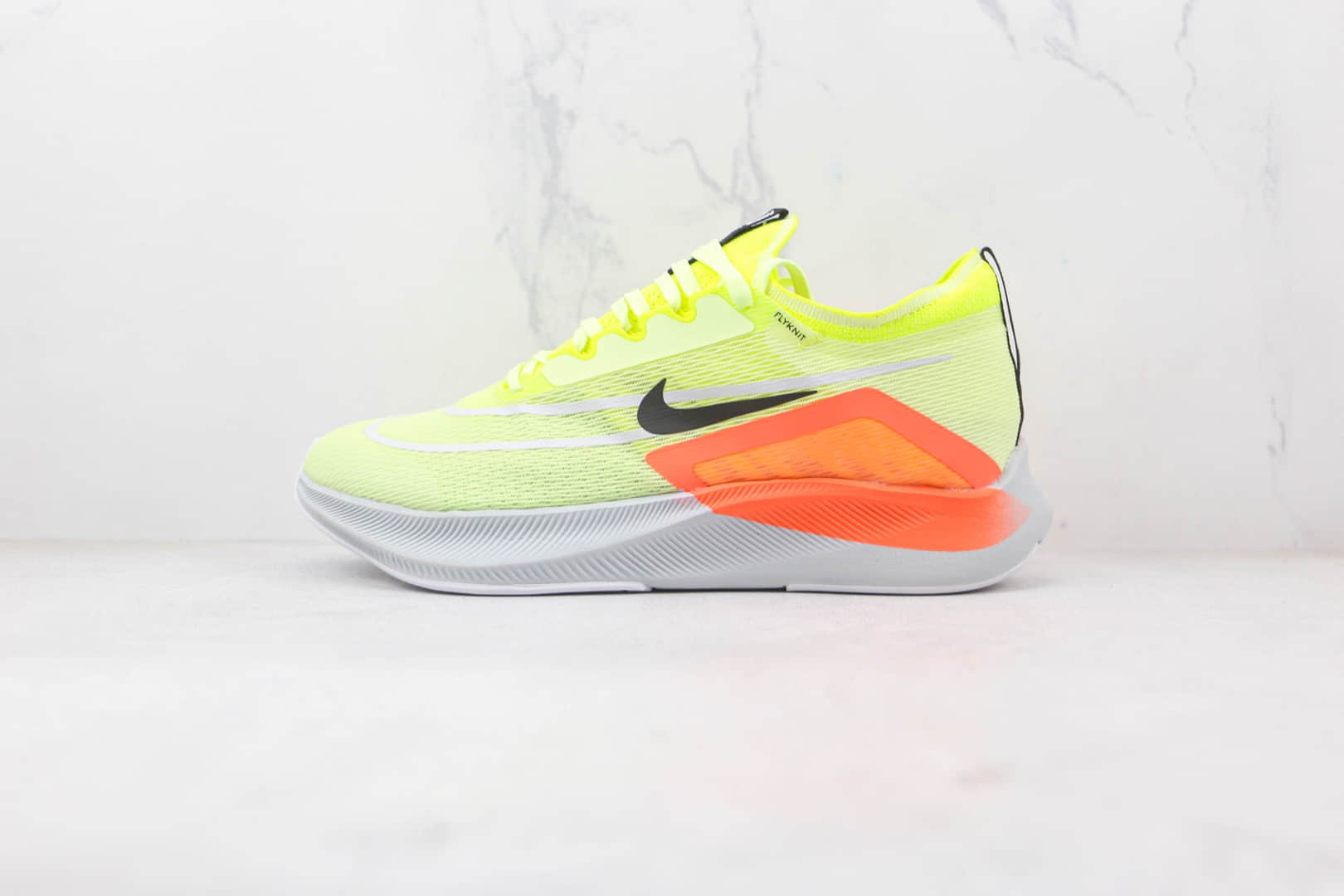 耐克Nike Zoom Fly 4纯原版本黄橙低帮真碳慢跑鞋原档案数据开发原盒原标 货号：CT2392-700