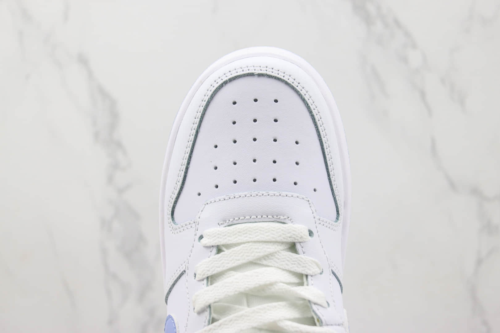 耐克Nike Court Borough Low 2纯原版本白蓝色板鞋 莆田耐克工厂 货号：DV5456-103