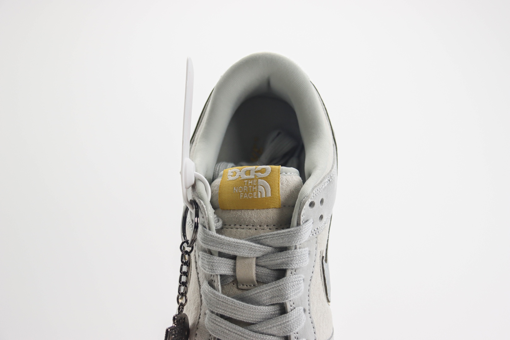 耐克The North Face x CDG x Nike Dunk Low纯原版本北面CDG联名Dunk浅灰兰板鞋 莆田耐克货源 货号：DQ1098-337