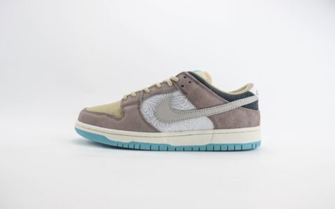 耐克Nike SB Dunk Low “Big Money Savings”纯原版本低帮SB Dunk棕灰浮雕复古板鞋 莆田天花板Dunk 货号：FZ3129-200