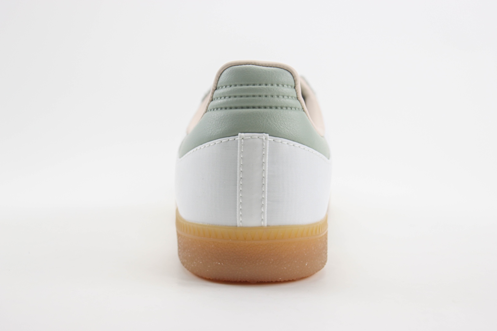 阿迪达斯adidas Samba OG纯原版本桑巴白绿色复古板鞋 莆田阿迪达斯货源 货号：ID0492