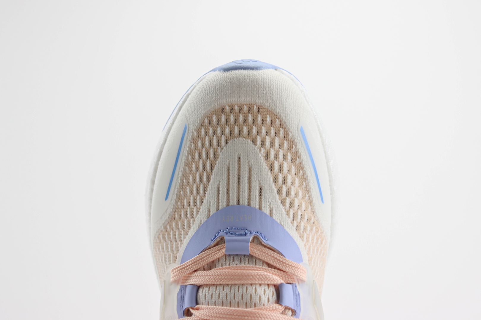 阿迪达斯adidas Pure Boost 22纯原版本粉橙蓝紫爆米花缓震跑步鞋 莆田阿迪达斯货源 货号：HQ1419