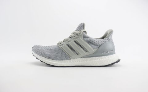 阿迪达斯adidas Ultra Boost 4.0纯原版本UB4.0灰色爆米花跑鞋 莆田阿迪达斯货源 货号：BB6167