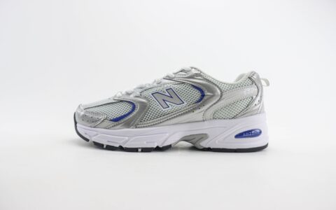 新百伦New Balance 530纯原版本NB530银色复古慢跑鞋 莆田新百伦货源 货号：MR530BS