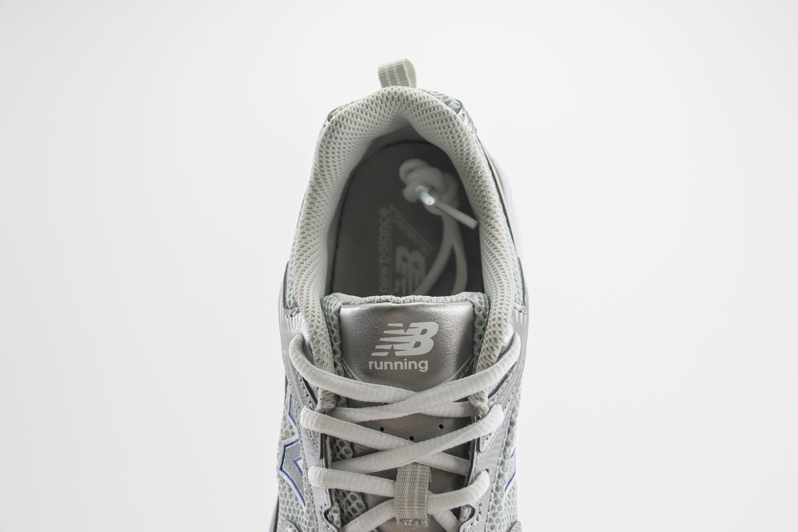 新百伦New Balance 530纯原版本NB530银色复古慢跑鞋 莆田新百伦货源 货号：MR530BS