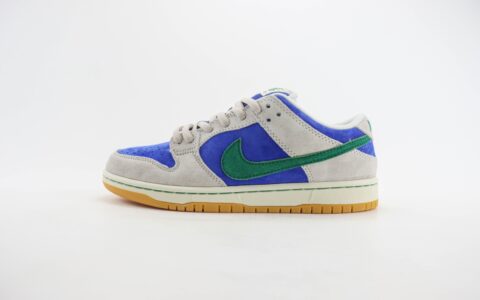 耐克Nike SB Dunk Low纯原版本低帮SB Dunk米灰蓝滑板板鞋 莆田耐克代理 货号：HF3704-001