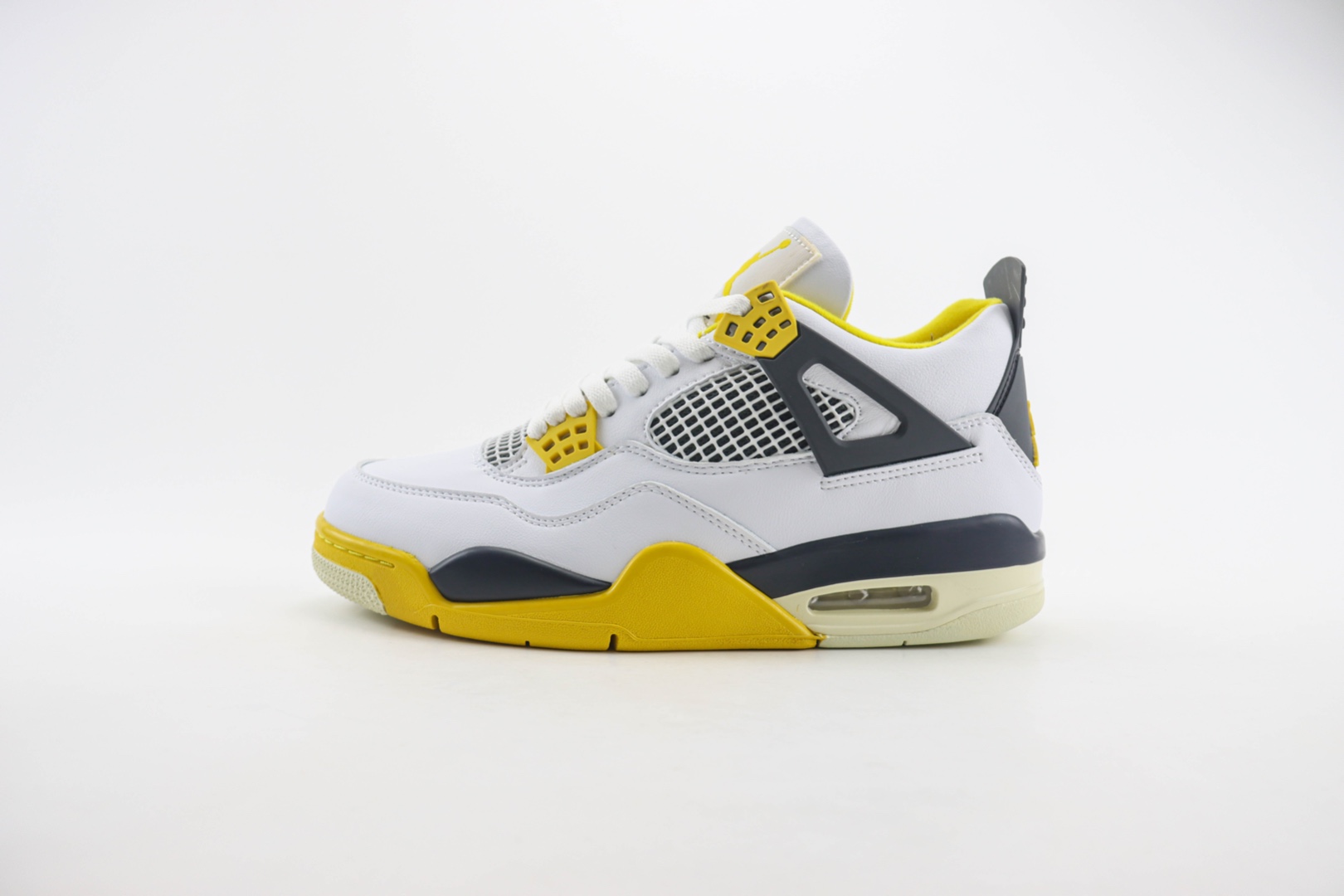 乔丹Air Jordan 4 Retro “Vivid Sulfur”纯原版本AJ4白雷公篮球鞋 莆田天花板AJ 货号：AQ9129-101