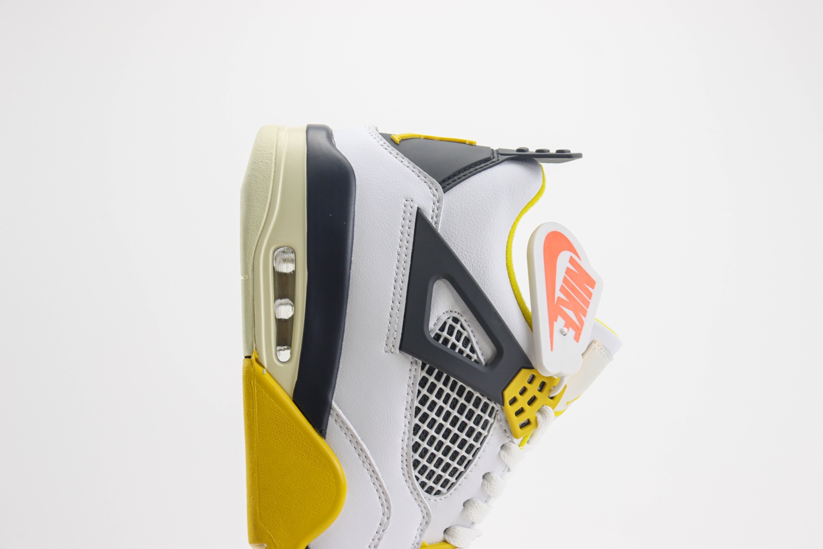 乔丹Air Jordan 4 Retro “Vivid Sulfur”纯原版本AJ4白雷公篮球鞋 莆田天花板AJ 货号：AQ9129-101