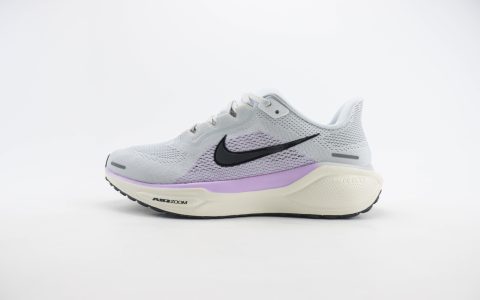 耐克Nike Air Zoom Pegasus 41纯原版本飞马41代灰紫色马拉松跑鞋 莆田耐克代理 货号：FD2723-004