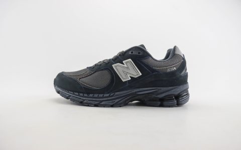 新百伦New Balance 2002R纯原版本NB2002R黑色复古跑鞋 莆田新百伦货源 货号：M2002RBV