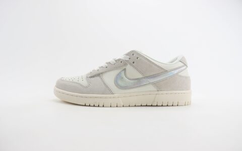 耐克Nike SB Dunk Low纯原版本低帮SB Dunk米灰色滑板板鞋 莆田天花板Dunk  货号：HF5074-133