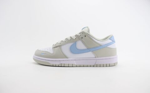 耐克Nike SB Dunk Low纯原版本低帮SB Dunk灰白蓝勾板鞋 莆田复刻鞋货源 货号：HF0023-100