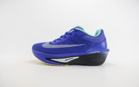 耐克Nike Zoom Fly 6纯原版本电光蓝马拉松跑鞋 莆田耐克代理 货号：FN8454-400