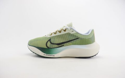 耐克Nike Zoom Fly 5纯原版本绿色马拉松跑鞋 莆田耐克货源 货号：FV3632-301