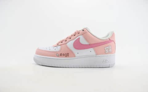 耐克Nike Air Force 1'07 Low纯原版本空军一号抱抱熊AF1板鞋 莆田耐克货源 货号：YY2024-762