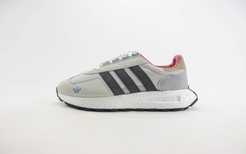 阿迪达斯adidas Racing E5 Boost Prototype爆米花系列慢跑鞋 莆田阿迪达斯原厂真爆跑鞋 货号：IF6809