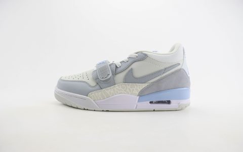 乔丹Air Jordan Legacy 312 Low纯原版本低帮AJ312白灰蓝三合一篮球鞋 莆田AJ货源 货号：HQ1190-101