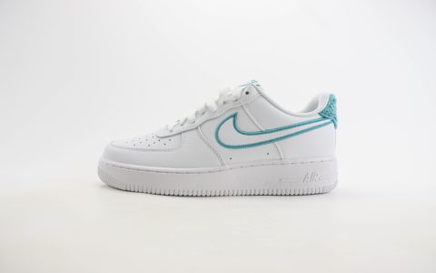 耐克Nike Air Force 1 '07 Low纯原版本低帮空军一号白绿勾配色板鞋 莆田空军一号系列批发 货号：FZ2008-100