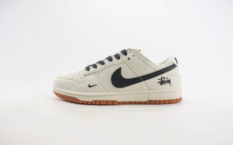 耐克Nike SB Dunk Low x Stussy纯原版本斯图西联名款低帮DUNK双小勾板鞋 莆田DUNK工厂 货号：DQ1098-385