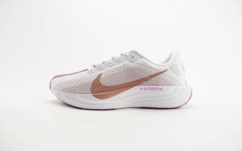 耐克Nike Air Zoom Pegasus Plus纯原版本飞马系列白紫桔透气缓震跑鞋 莆田耐克代理 货号：FQ7261-108