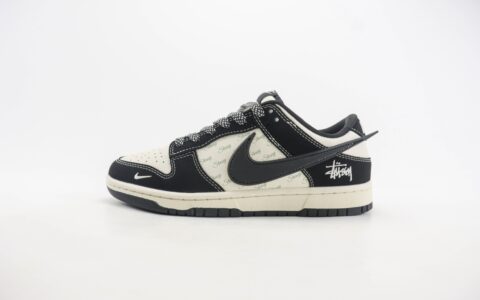 耐克Nike SB Dunk Low x Stussy纯原版本低帮SB DUNK斯图西联名款板鞋 莆田DUNK货源 货号：XX2025-358