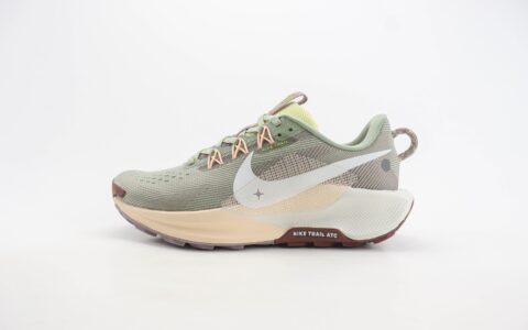 耐克Nike Pegasus Reactx TRAIL 5纯原版本越野5代跑步鞋 莆田耐克系列跑鞋 货号：DV3865-300