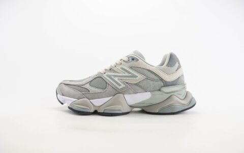 新百伦New Balance 9060纯原版本灰色NB9060复古慢跑鞋 莆田新百伦货源 货号：U9060JCG